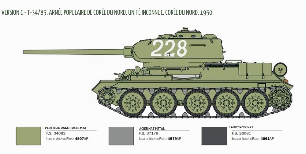 italeri-6585s-t-34-85-1-35-maquette-char-militaire image 6