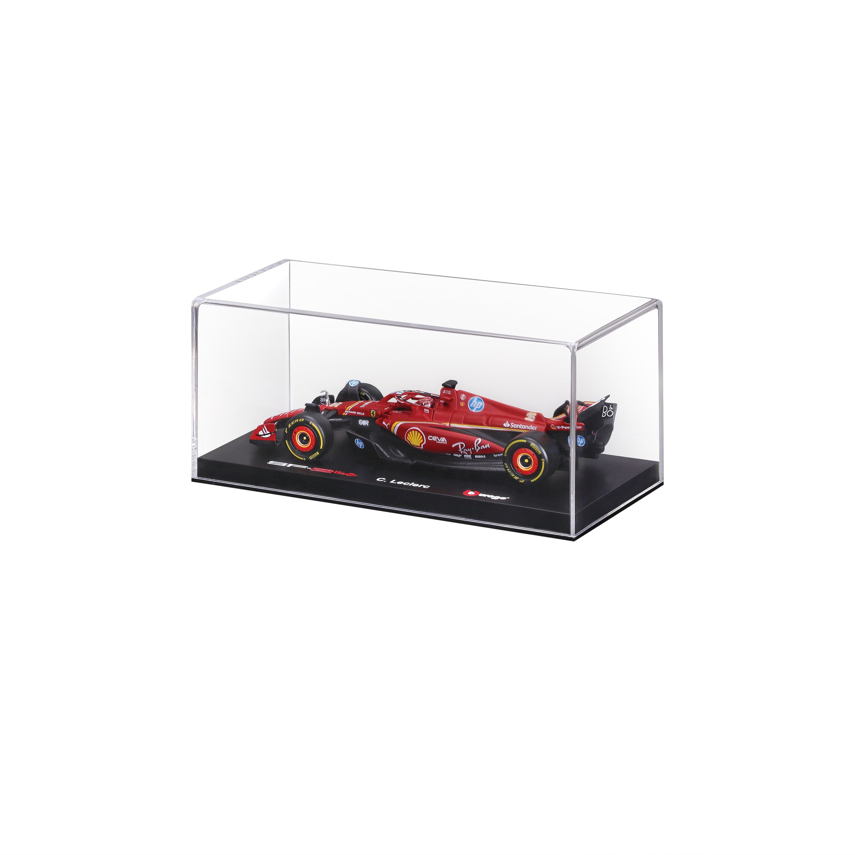 bburago-ferrari-sf-24-16-charles-leclerc-vainqueur-monza-2024-1-43-avec-pilote-e image 2