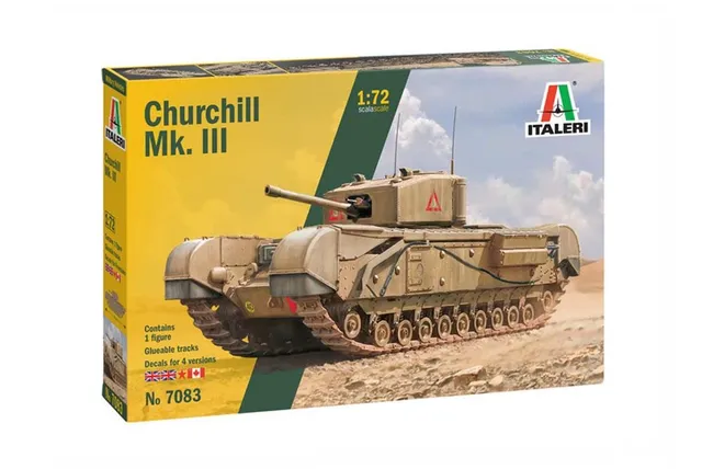 italeri-7083s-churchill-mk-iii-maquette-char-1-72-monter image 1