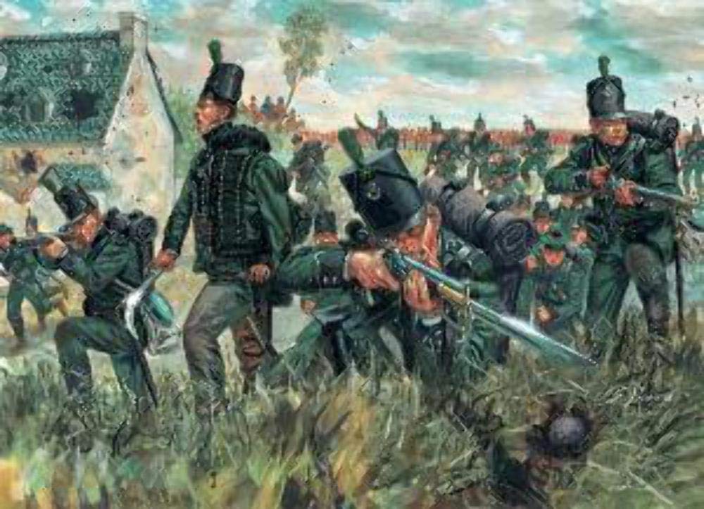 italeri-i6083-gilets-verts-britanniques-95th-green-jackets-figurines-waterloo-1- image 1