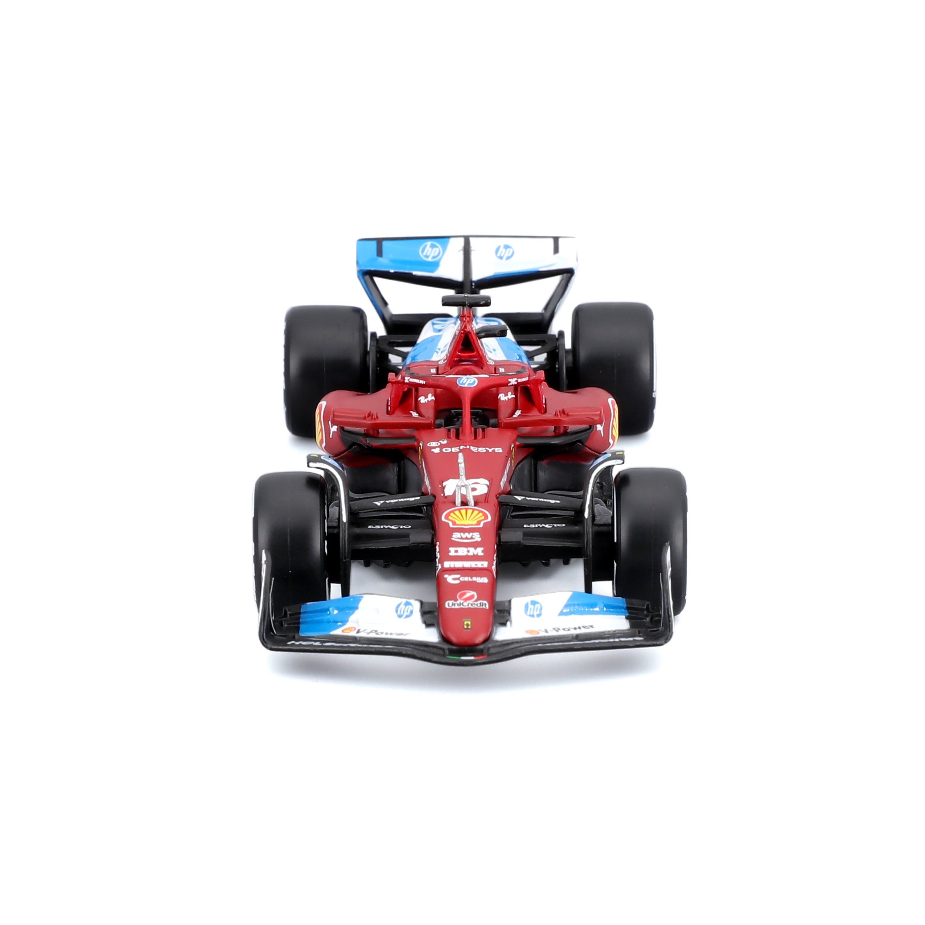 bburago-ferrari-sf-25-16-charles-leclerc-livr-e-miami-f1-1-43 image 3
