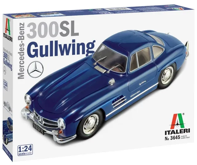 italeri-mercedes-benz-300-sl-gullwing-3645s-maquette-voiture image 1