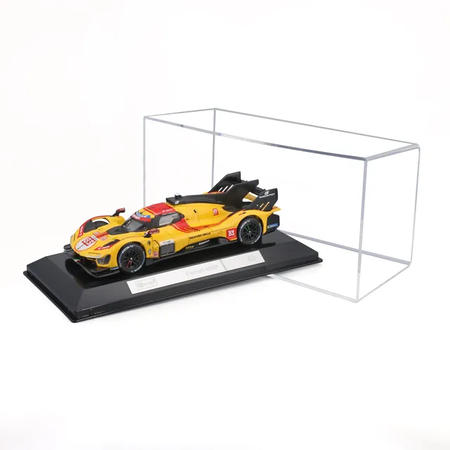 bburago-ferrari-499p-hypercar-83-2025-mod-le-1-43-avec-vitrine image 1