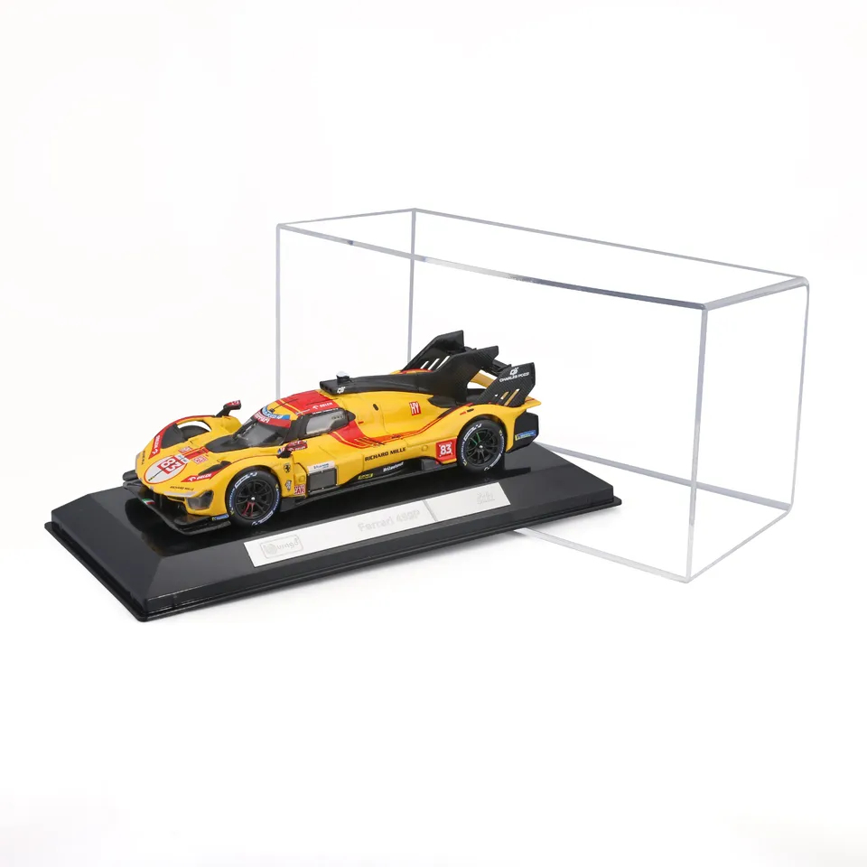 bburago-ferrari-499p-hypercar-83-2025-mod-le-1-43-avec-vitrine image 1