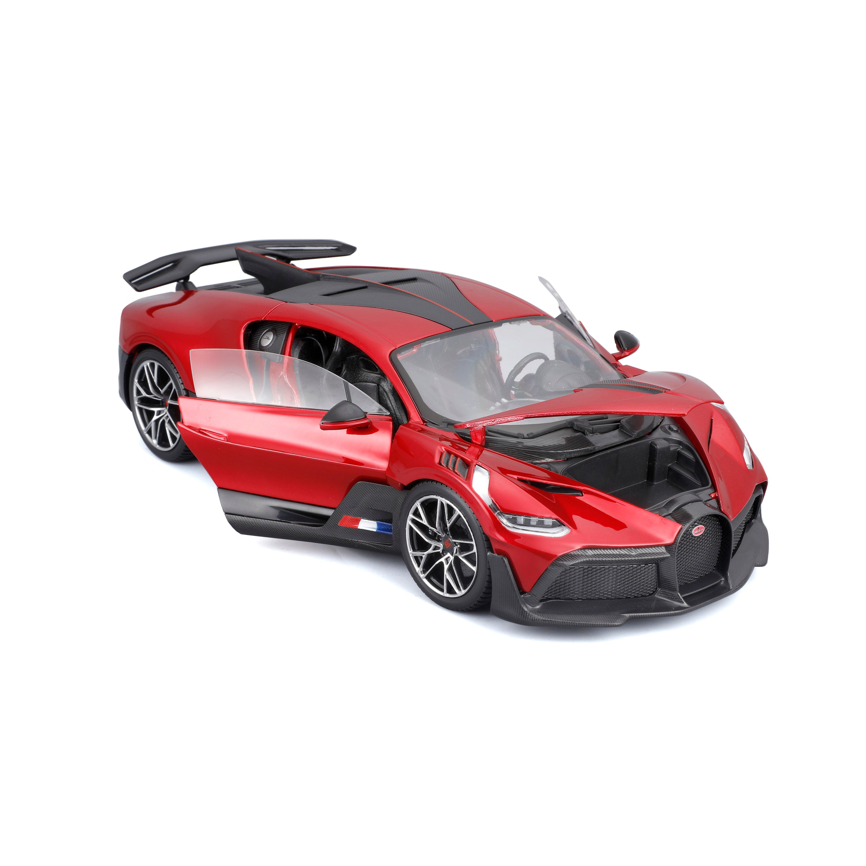 bburago-bugatti-divo-1-18-rouge-miniature-signature-ouvrante image 5