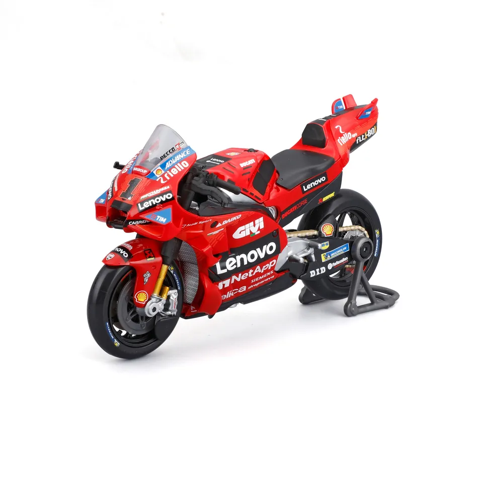 maisto-ducati-lenovo-team-2024-1-bagnaia-motogp-1-18-diecast image 1
