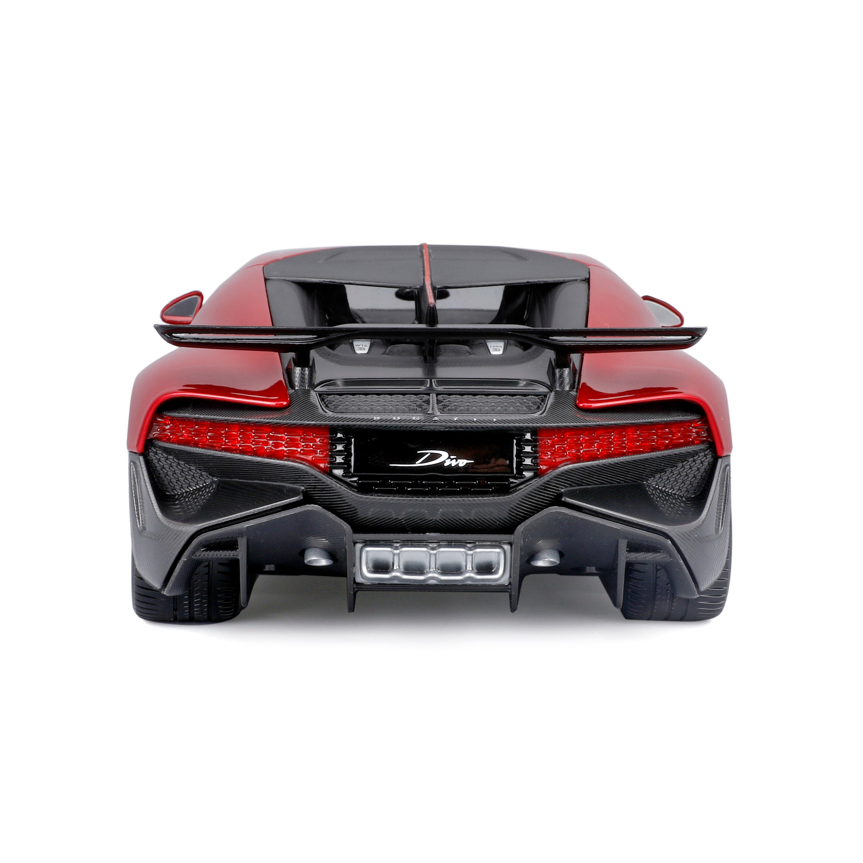 bburago-bugatti-divo-1-18-rouge-miniature-signature-ouvrante image 4