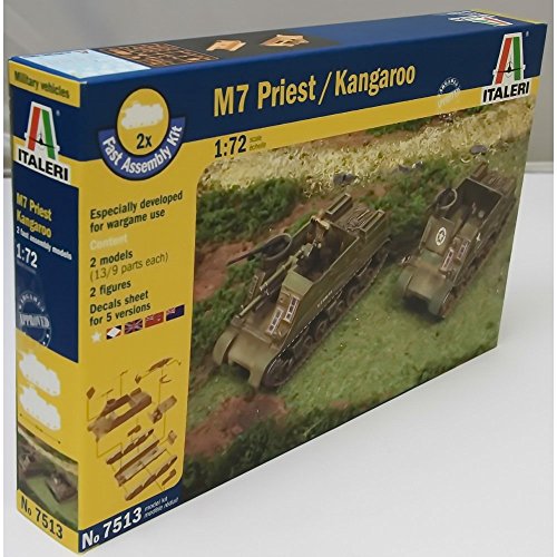 italeri-i7513-maquette-militaire-m7-priest-105mm-1-72-lot-2-v-hicules image 5