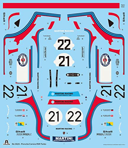 italeri-3625-porsche-934-rsr-kit-maquette-voiture-1-24 image 8