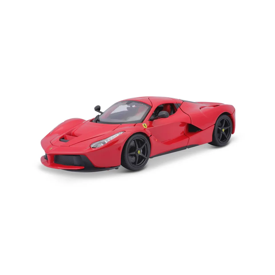 bburago-laferrari-1-18-race-play-voiture-miniature-diecast-rouge image 1