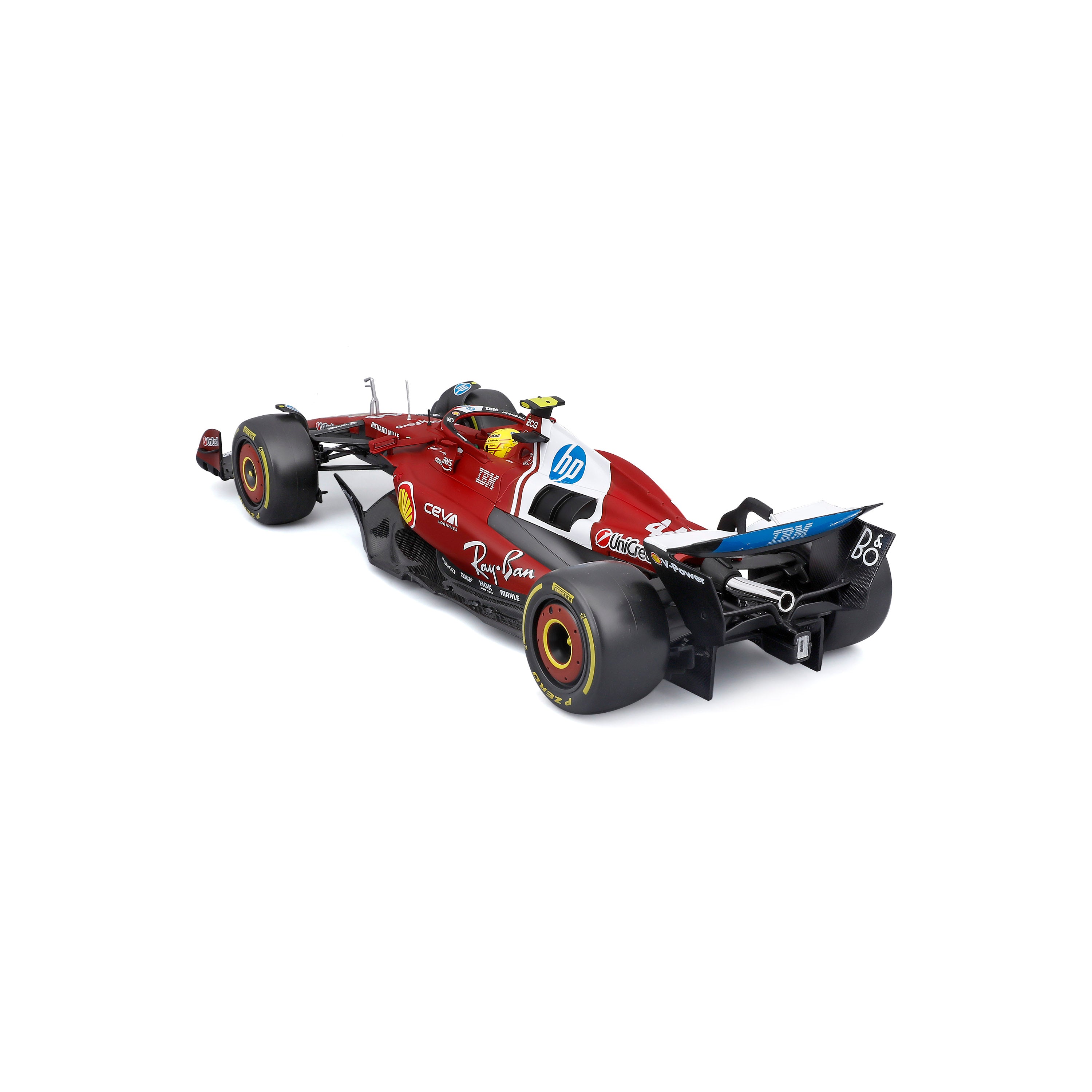 bburago-ferrari-sf-25-44-lewis-hamilton-f1-2025-voiture-miniature-diecast-1-18 image 6