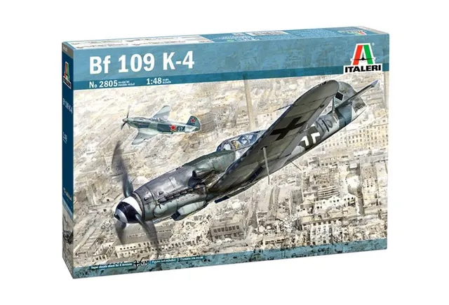 italeri-bf-109-k-4-maquette-avion-1-48-ref-2805 image 1