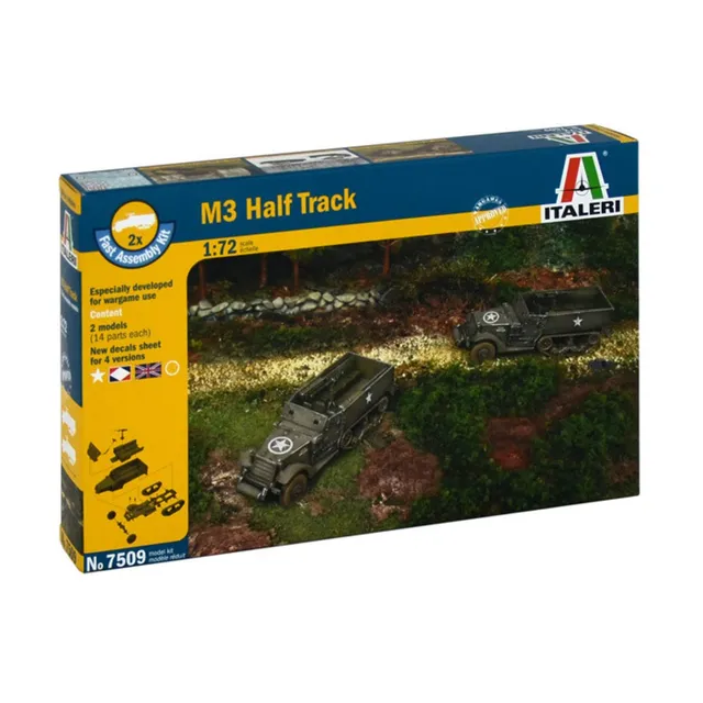 italeri-i7509-halftrack-m3a1-maquette-militaire-1-72-x2 image 1