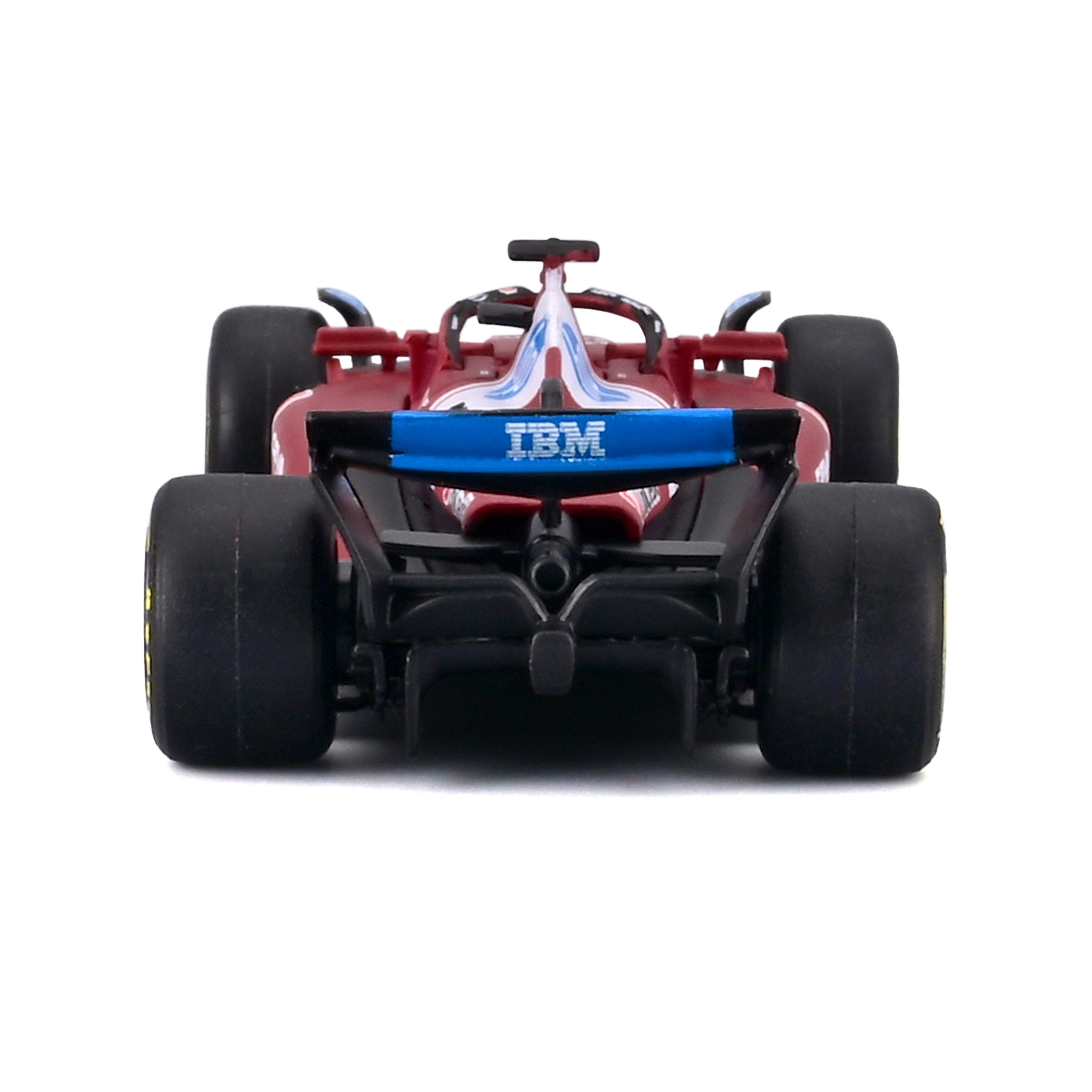 bburago-ferrari-sf-25-16-charles-leclerc-1-64-avec-vitrine image 4