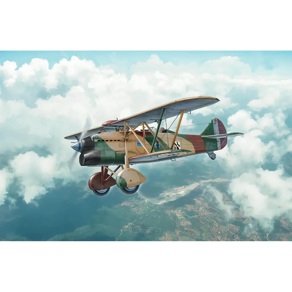 italeri-1438-fiat-cr-32-freccia-maquette-avion-1-72-monter image 1