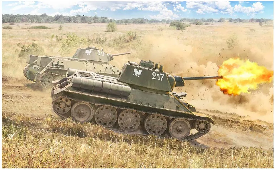 italeri-t-34-76-mod-43-maquette-char-militaire-monter image 1