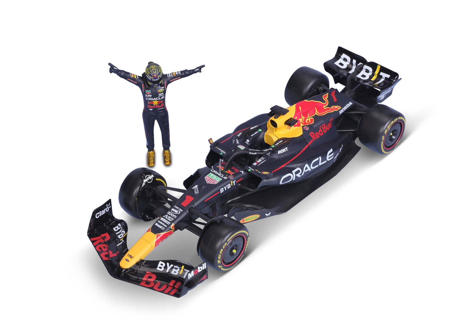 bburago-red-bull-rb19-1-max-verstappen-f1-2023-voiture-f1-miniature-diecast-1-24 image 1