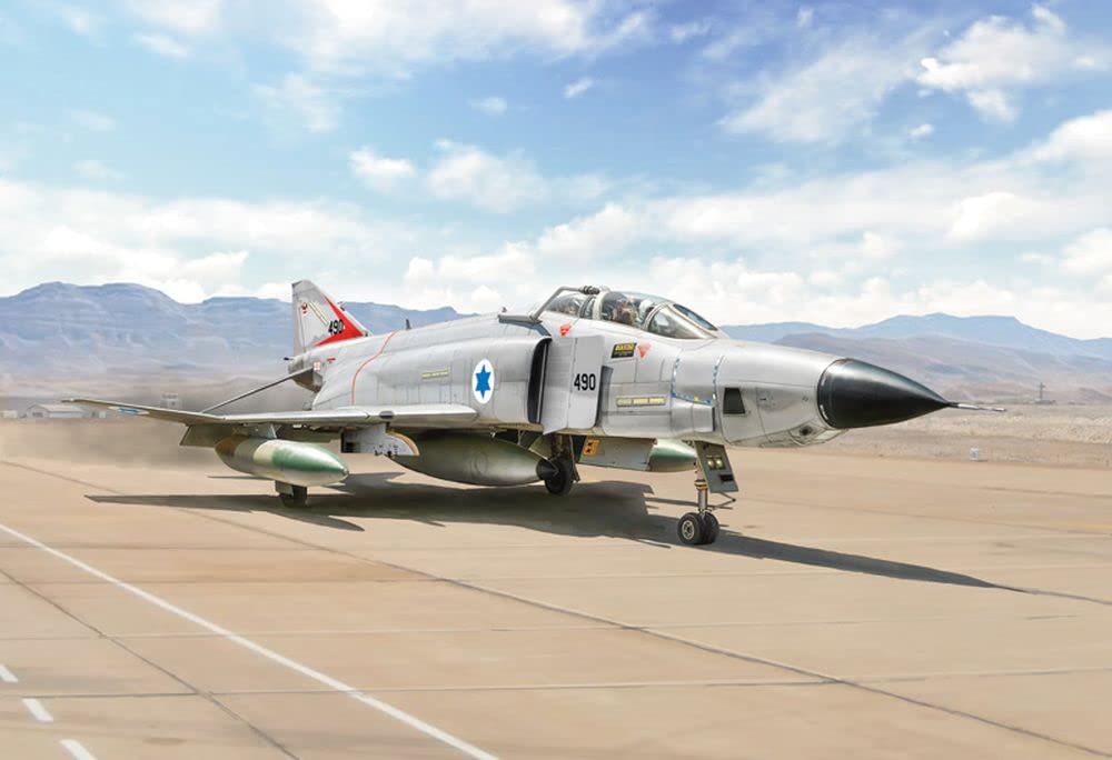 italeri-2818-rf-4e-phantom-ii-1-48-kit-maquette-avion-reconnaissance image 2