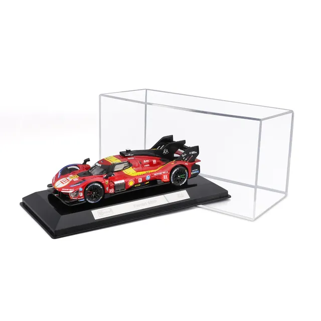 bburago-ferrari-499p-n-51-le-mans-2025-lmh-1-43-avec-vitrine image 1