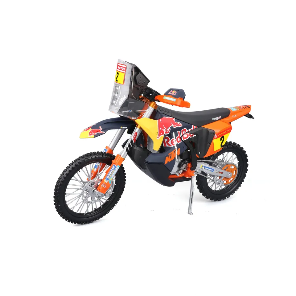 maisto-red-bull-ktm-450-rally-dakar-2024-1-6-moto-miniature image 1