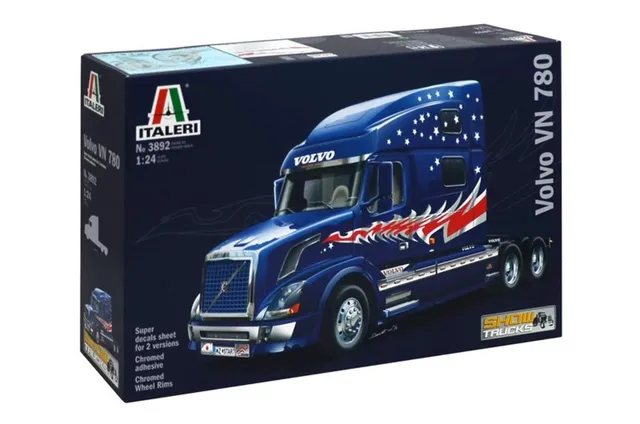 italeri-i3892-maquette-camion-volvo-vn780-monter image 1