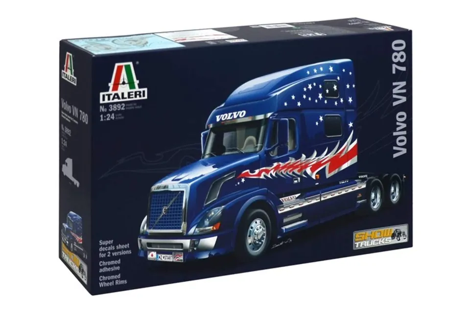 italeri-i3892-maquette-camion-volvo-vn780-monter image 1