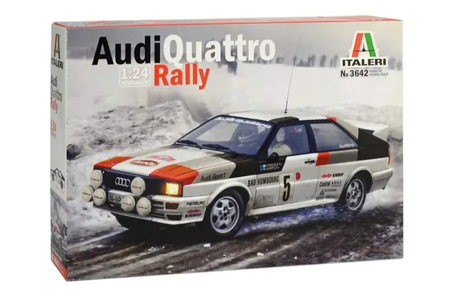 italeri-i3642-audi-maquette-plastique-assembler-multicolore image 1