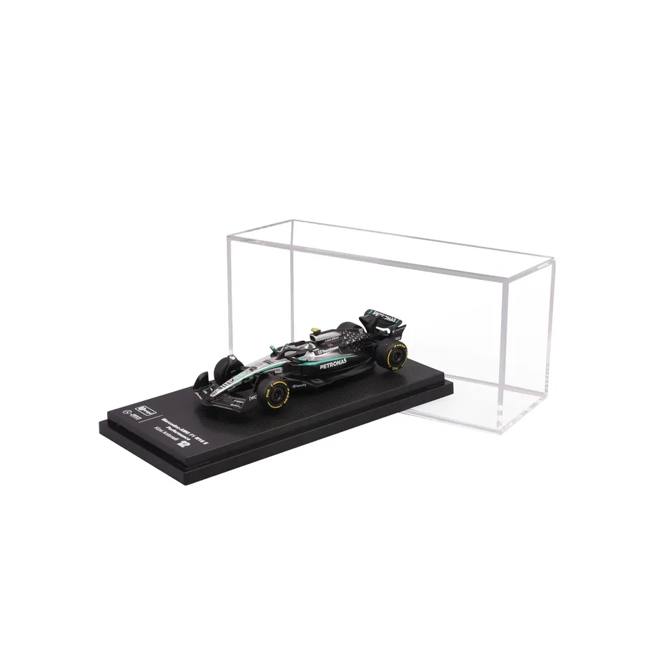 bburago-mercedes-amg-f1-w16-2025-12-antonelli-1-64-avec-vitrine image 1