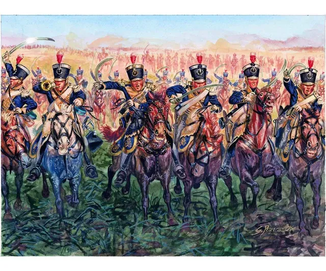 italeri-i6094-maquette-figurine-cavalerie-l-g-re-britannique-1815-1-72 image 1
