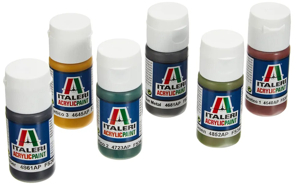 italeri-441ap-kit-peinture-acrylique-wwii-regio-esercito-6x20ml image 1
