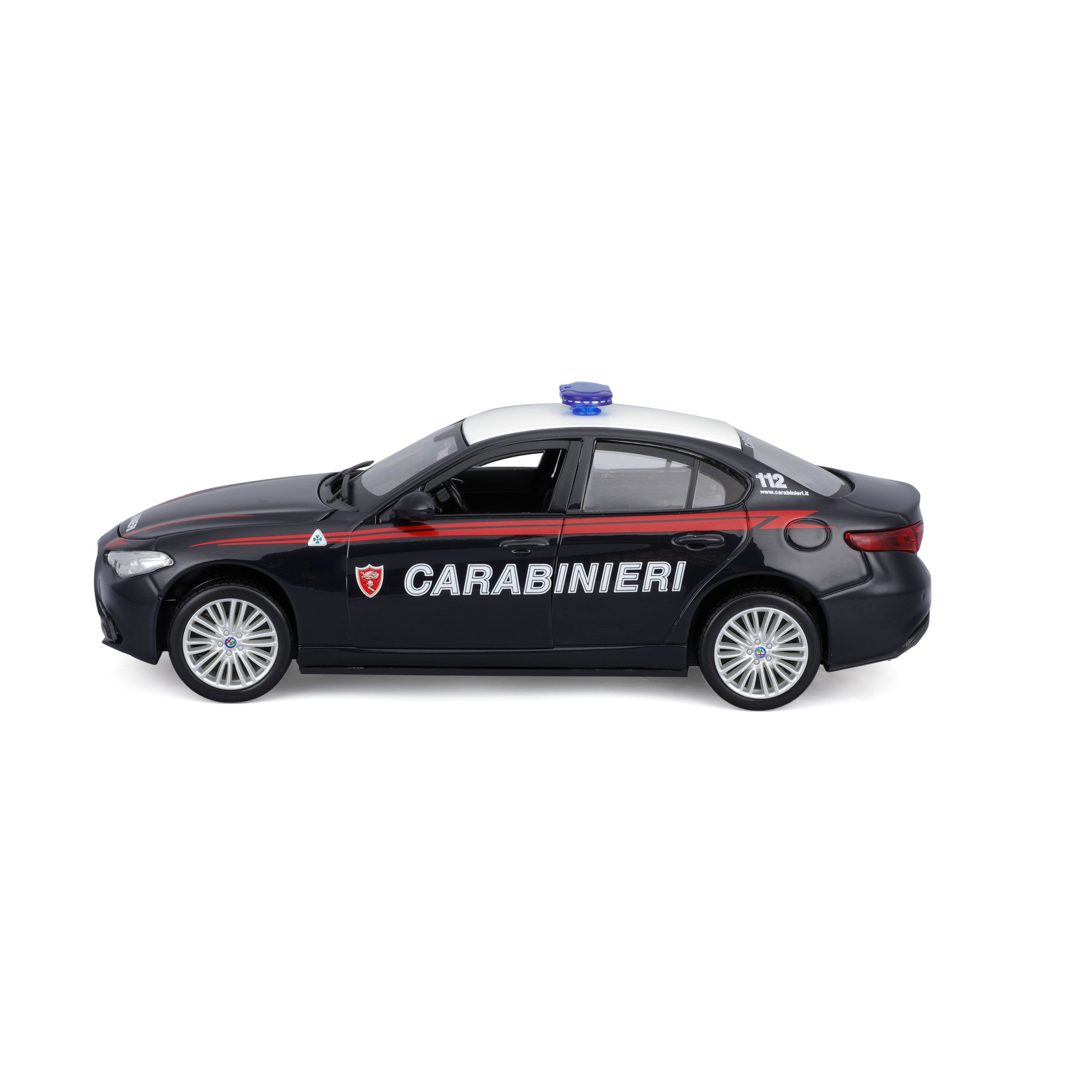 bburago-alfa-romeo-giulia-carabinieri-1-24-kit-de-montage-36-pi-ces image 3