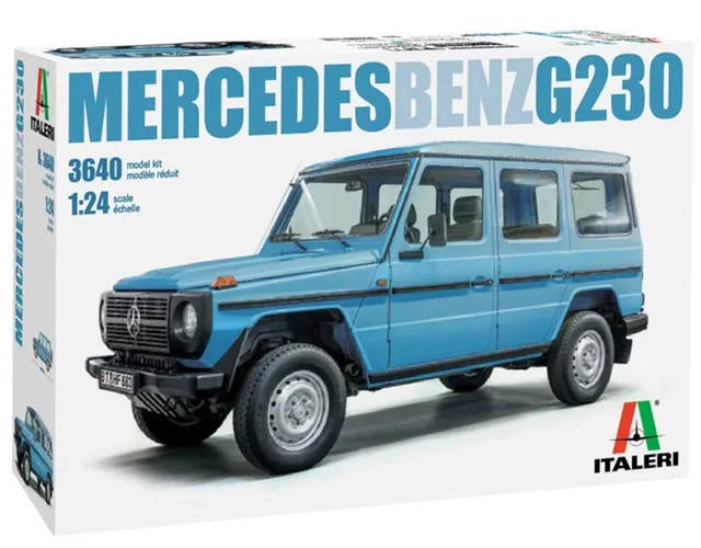 italeri-mercedes-benz-g230-maquette-4x4-assembler image 1