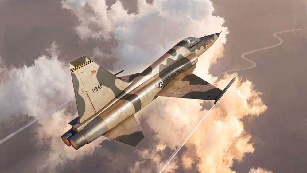 italeri-2827s-northrop-f-5e-tiger-ii-kit-maquette-avion-1-48 image 2