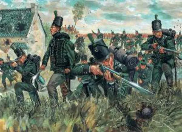 italeri-i6083-gilets-verts-britanniques-95th-green-jackets-figurines-waterloo-1- image 1