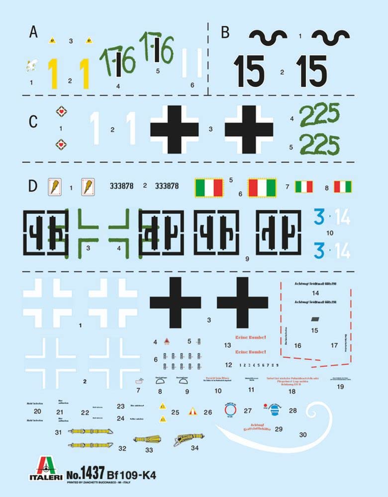 italeri-bf-109-k-4-maquette-avion-1-48-ref-2805 image 3