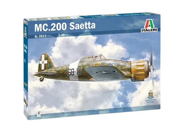 italeri-2815-macchi-mc-200-saetta-serie-vii-kit-maquette-avion-1-48 image 1
