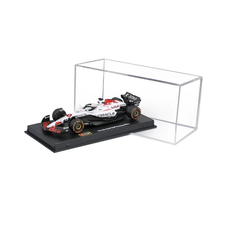 bburago-f1-red-bull-racing-rb21-japon-2025-1-verstappen-1-43-avec-vitrine image 1