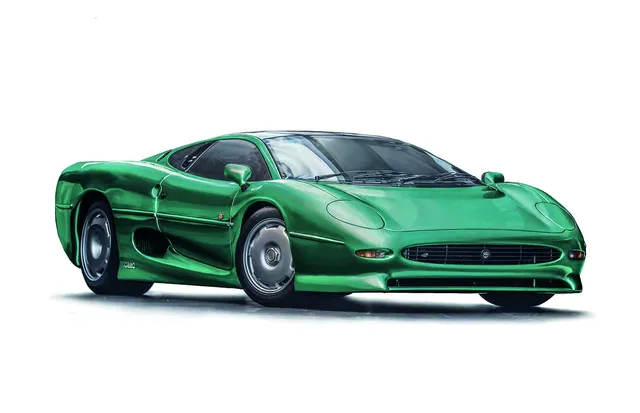 italeri-3631s-jaguar-xj-220-maquette-voiture-1-24-monter image 1
