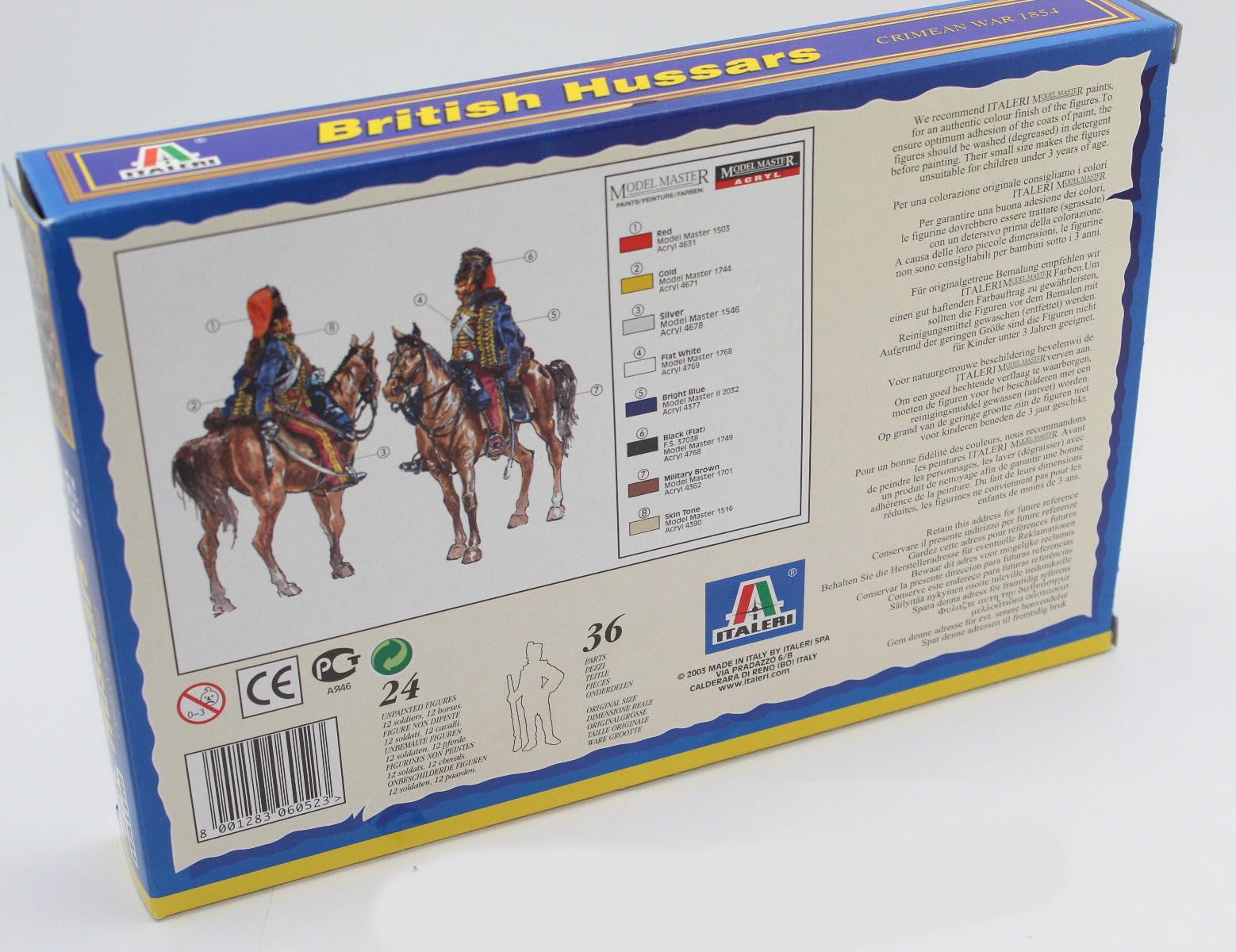 italeri-i6052-hussards-britanniques-maquette-figurines-1-72 image 2