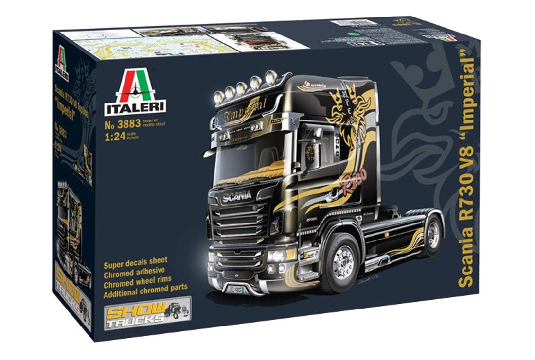 italeri-scania-r730-v8-imp-rial-kit-maquette-camion-i3883 image 1