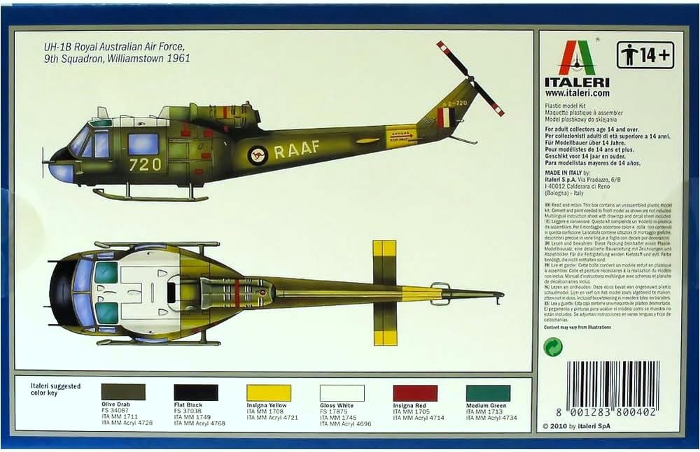 italeri-uh-1b-huey-1-72-maquette-h-licopt-re-aviation-monter-i040 image 3