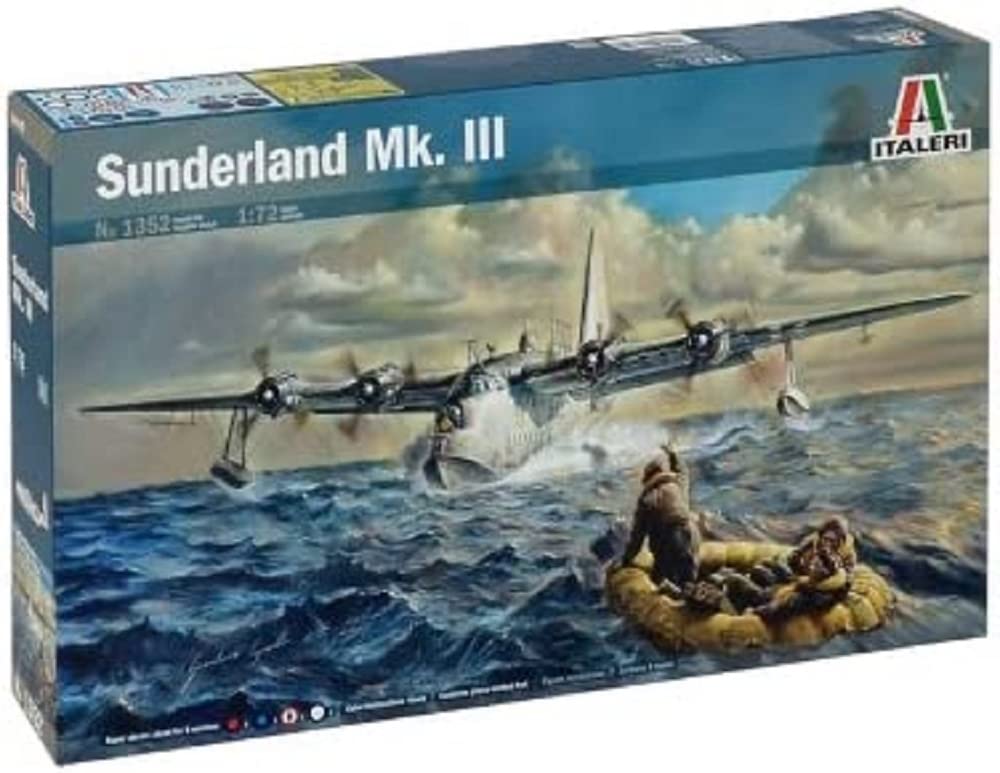 italeri-i1352-short-sunderland-mk-iii-maquette-hydravion image 1