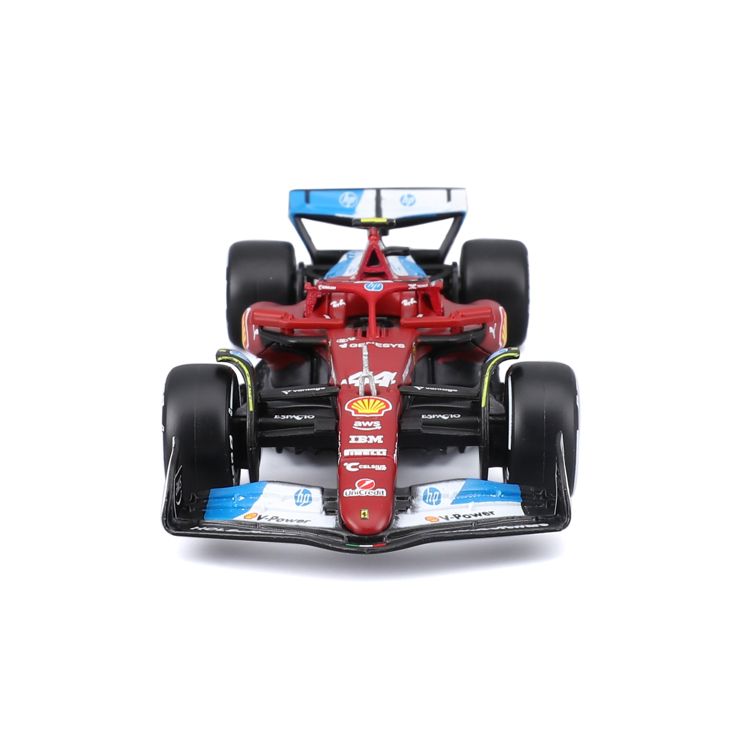 bburago-ferrari-sf-25-44-hamilton-livr-e-miami-2025-f1-1-43 image 3