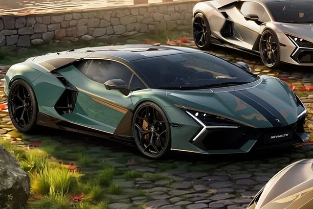 mr-collection-models-lamborghini-revuelto-impavido-1-18-miniature-auto-de-collec-2 image 1