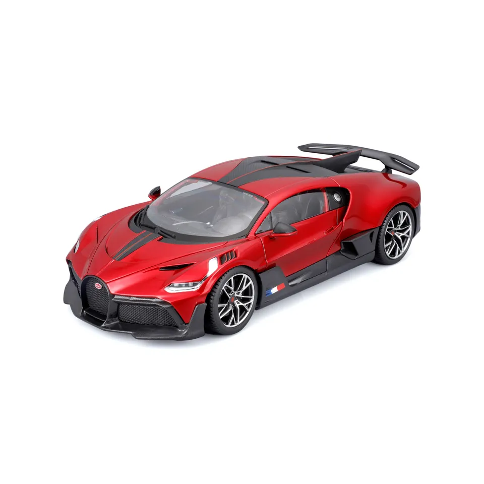 bburago-bugatti-divo-1-18-rouge-miniature-signature-ouvrante image 1
