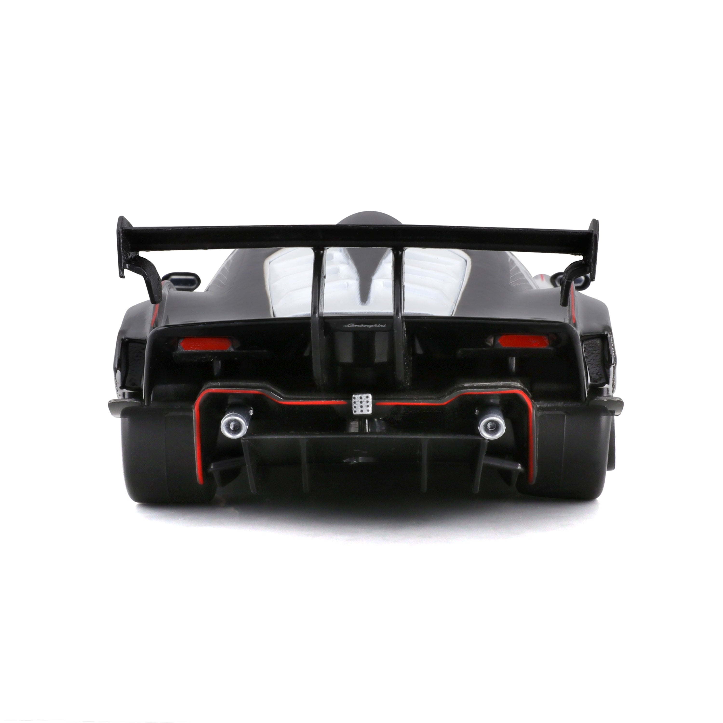 bburago-lamborghini-essenza-scv12-1-24-blanc-et-noir-supercar image 4