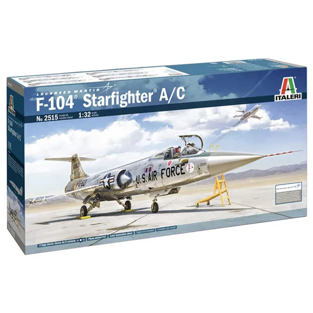 italeri-f-104a-c-starfighter-maquette-avion-assembler image 1