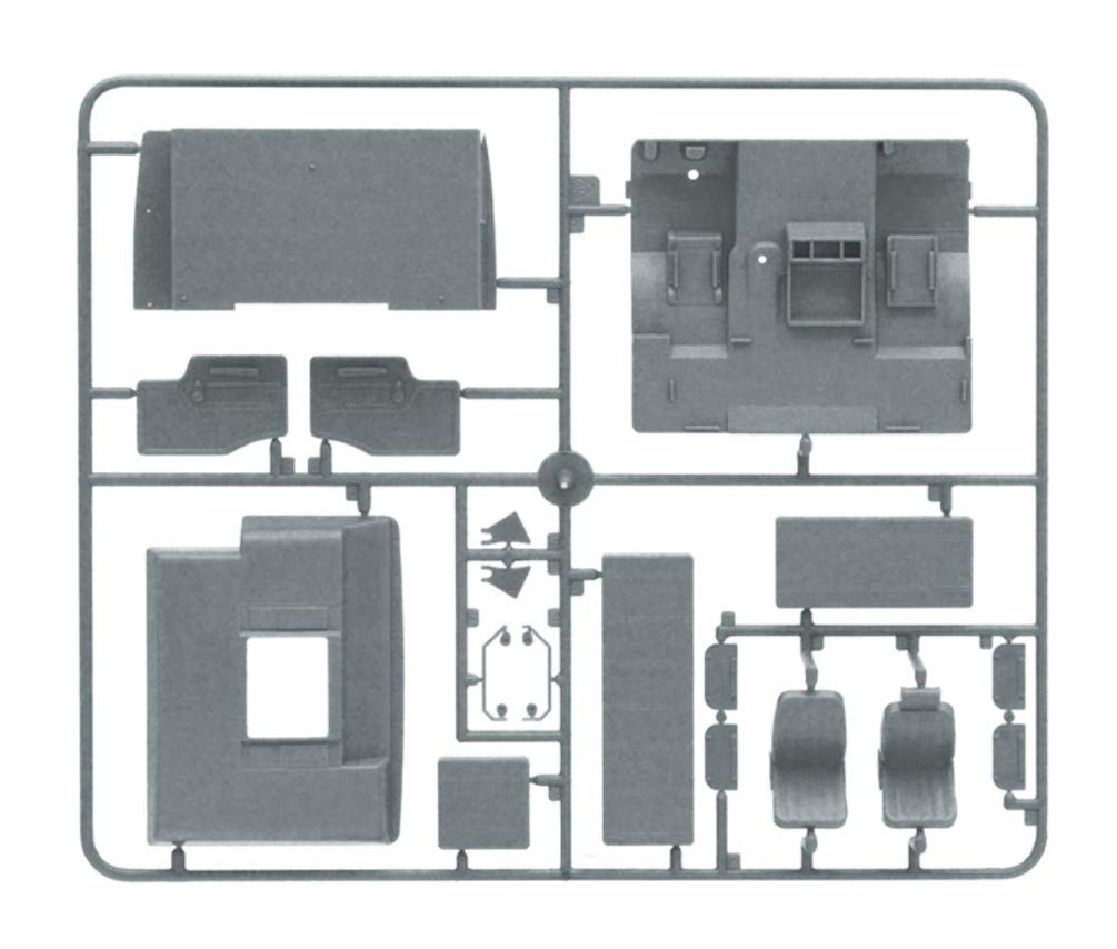 italeri-i3943-camion-mercedes-benz-maquette-plastique-assembler image 5