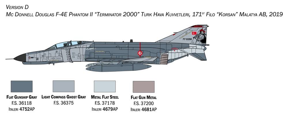 italeri-1448s-f-4e-f-phantom-ii-1-72-kit-maquette-avion-plastique-monter image 7