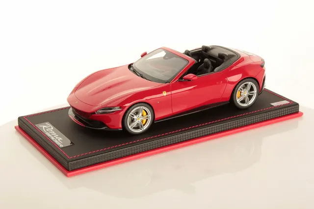 mr-collection-models-ferrari-roma-spider-1-18-miniature-auto-cabriolet-2 image 1